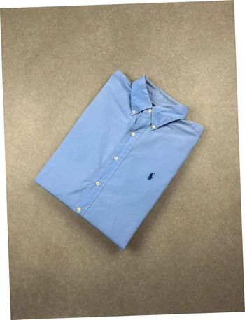 Chemise shirt Ralph Lauren bleu clair old money taille L