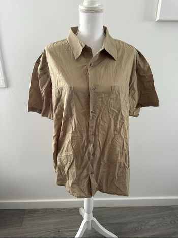 Chemise beige sable Cotton voile Carven TXxl