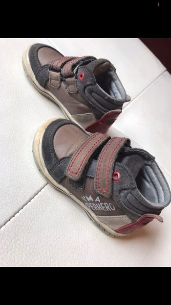 Bottines garçon à scratch 21