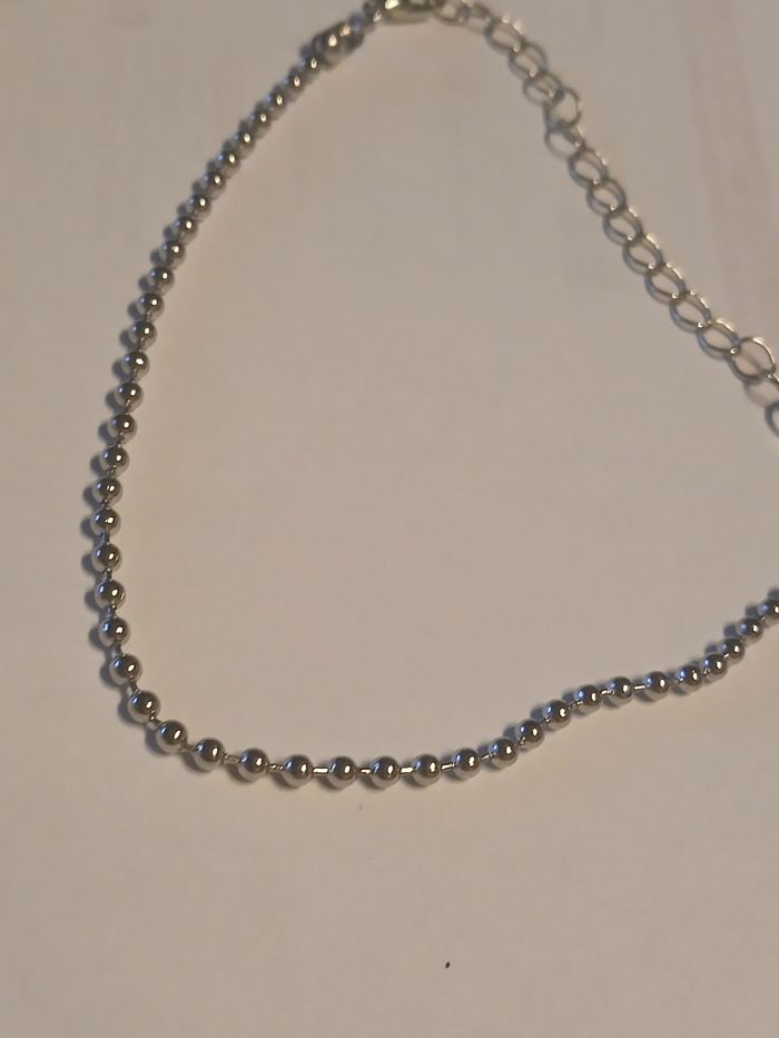 Bracelet avec petites boules argenté - photo numéro 2