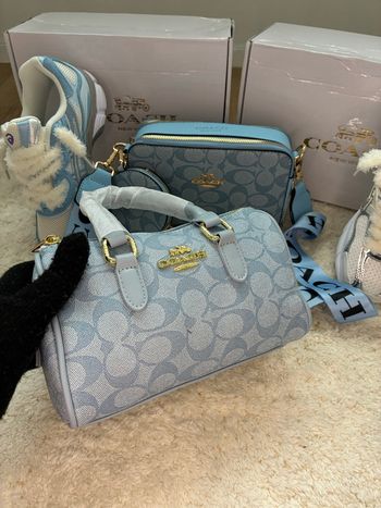 Sac bowling, coach bleu ciel