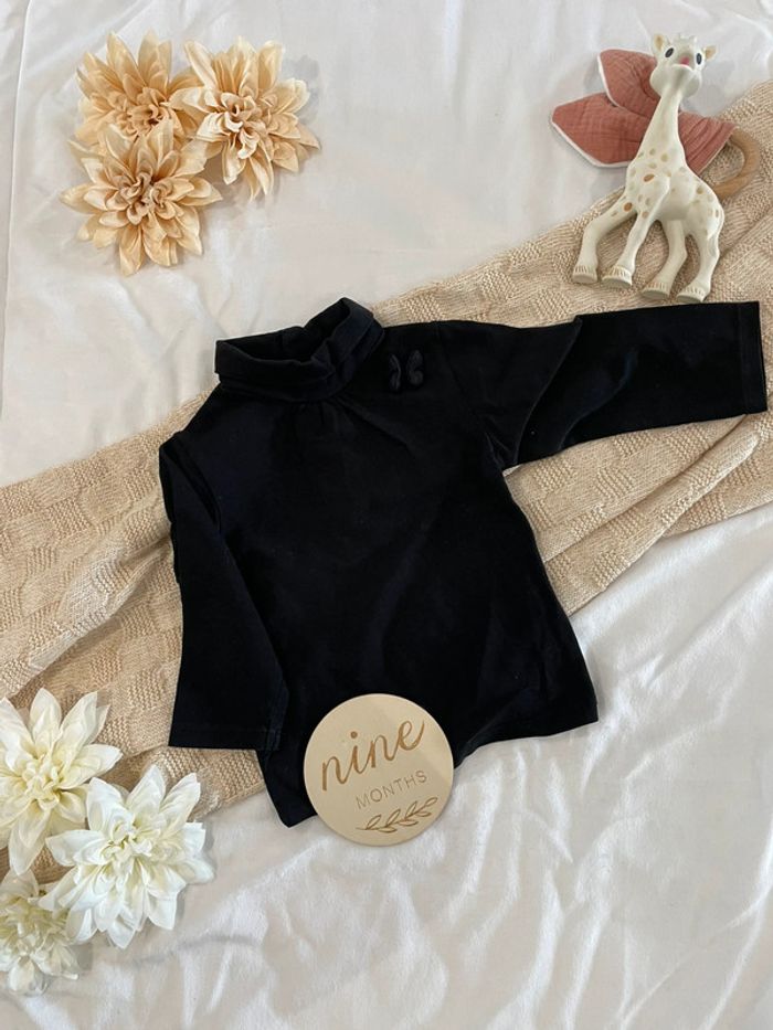 Tee shirt manches longues bébé fille 9 mois