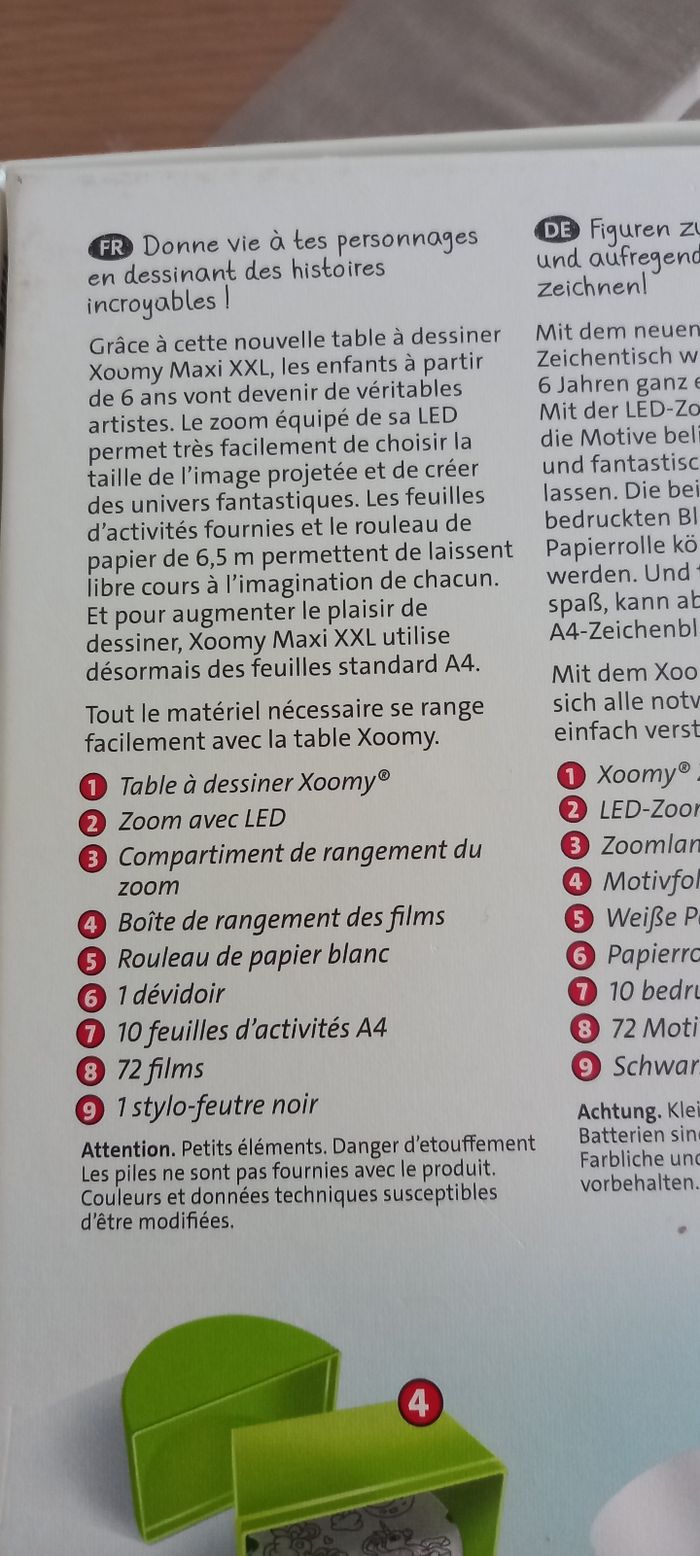Machine a dessin xoomy - photo numéro 10