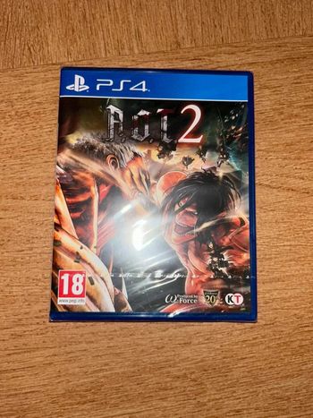Attack on titan aot 2 jeu PlayStation 4 ps4 jeu neuf encore emballé