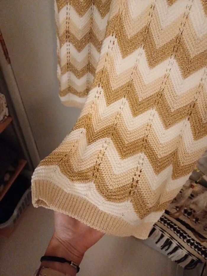 Pantalon crochet lurex Gualap - photo numéro 4