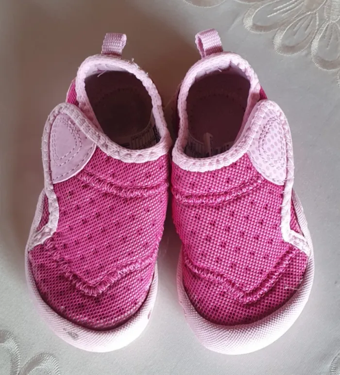 Paire de chaussons/basket fuchsia T: 26 - photo numéro 5