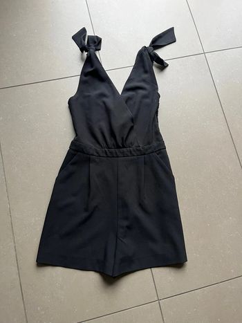 Combishort noir et dentelle Zara S