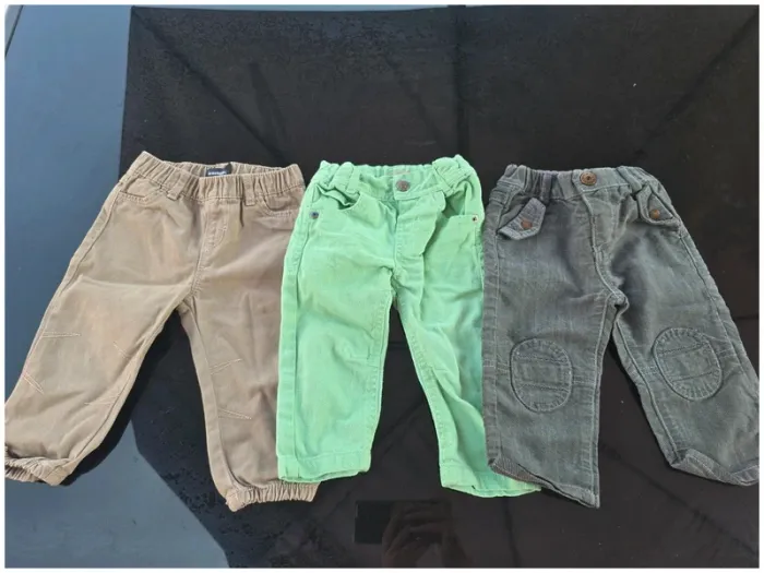 Lot 14 vêtements garçon 12 mois - photo numéro 6