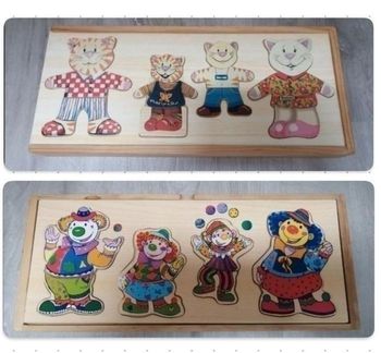 Lot de 2 puzzles