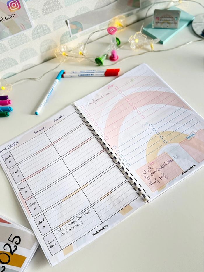 Cahier et agenda du maître maîtresse - photo numéro 12