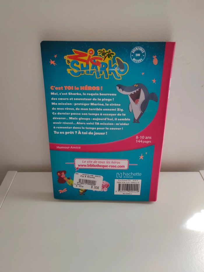 Bibliothèque rose Zig et Sharko C'est toi le héros - photo numéro 2