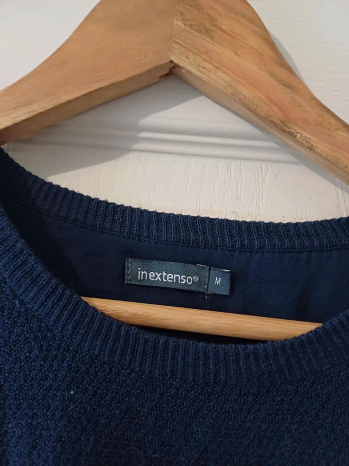 Pull léger bleu taille 38 - photo numéro 3