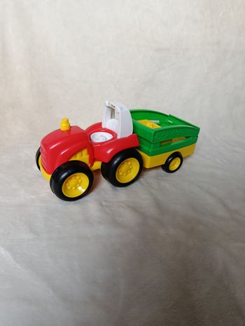 Tracteur de ferme rouge Little people 