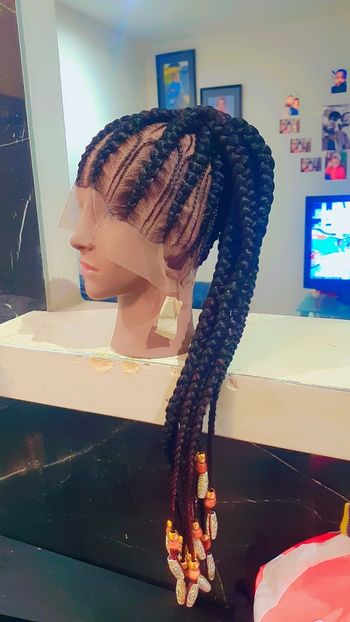 Vente perruques tresse africaine confectionné par moi même