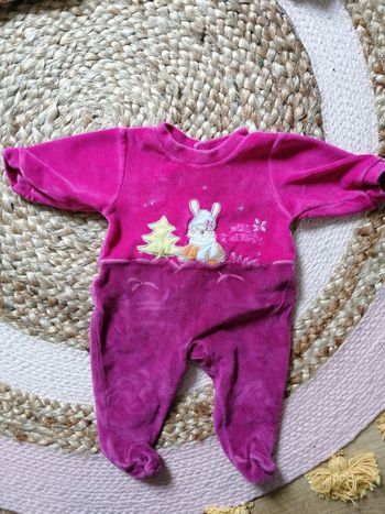 Lot 3 pyjamas en velours