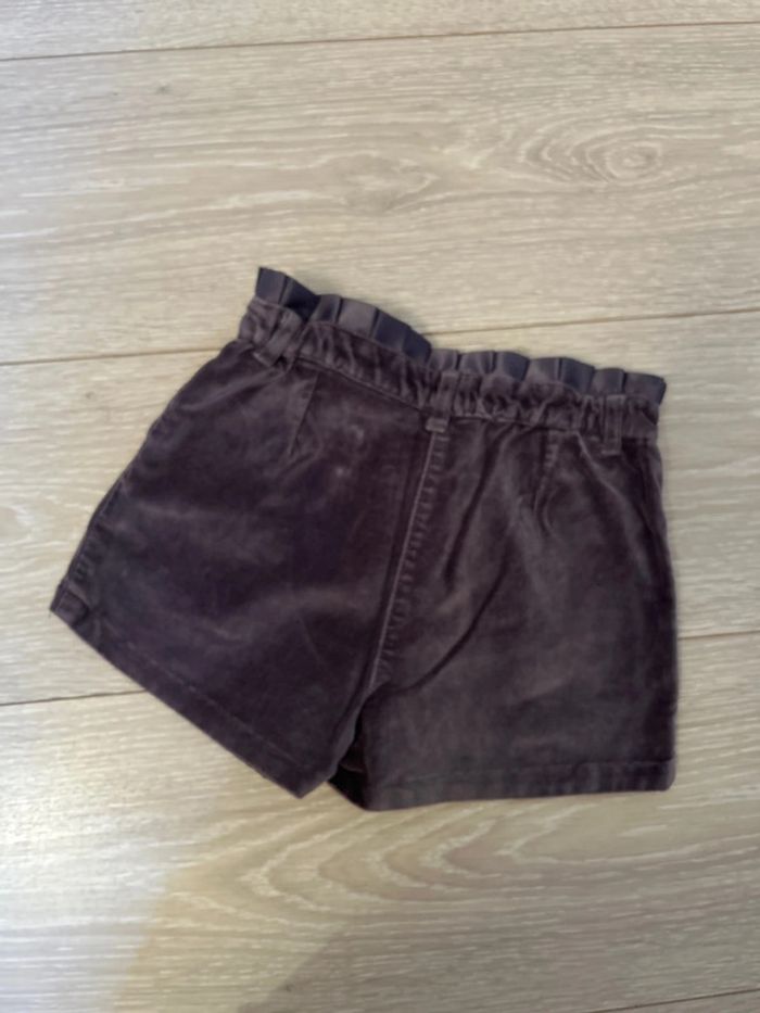 Short velour fille - photo numéro 5