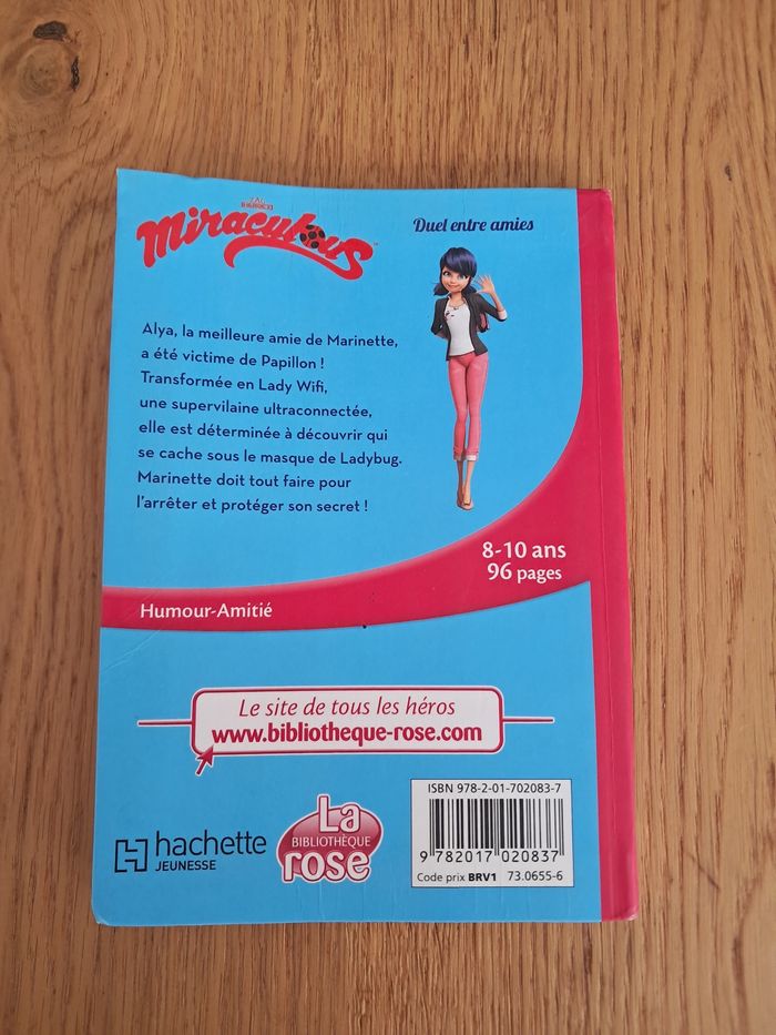 Livre rose  Miraculous n°6  8-10 ans - photo numéro 2