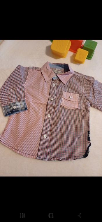 Chemise bébé taille 6 mois