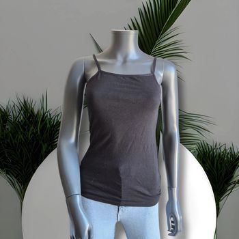 top - débardeur - noir - H&M - excellent état