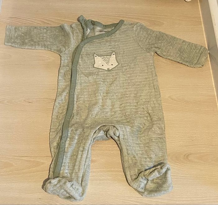 Pyjama velours 3 mois