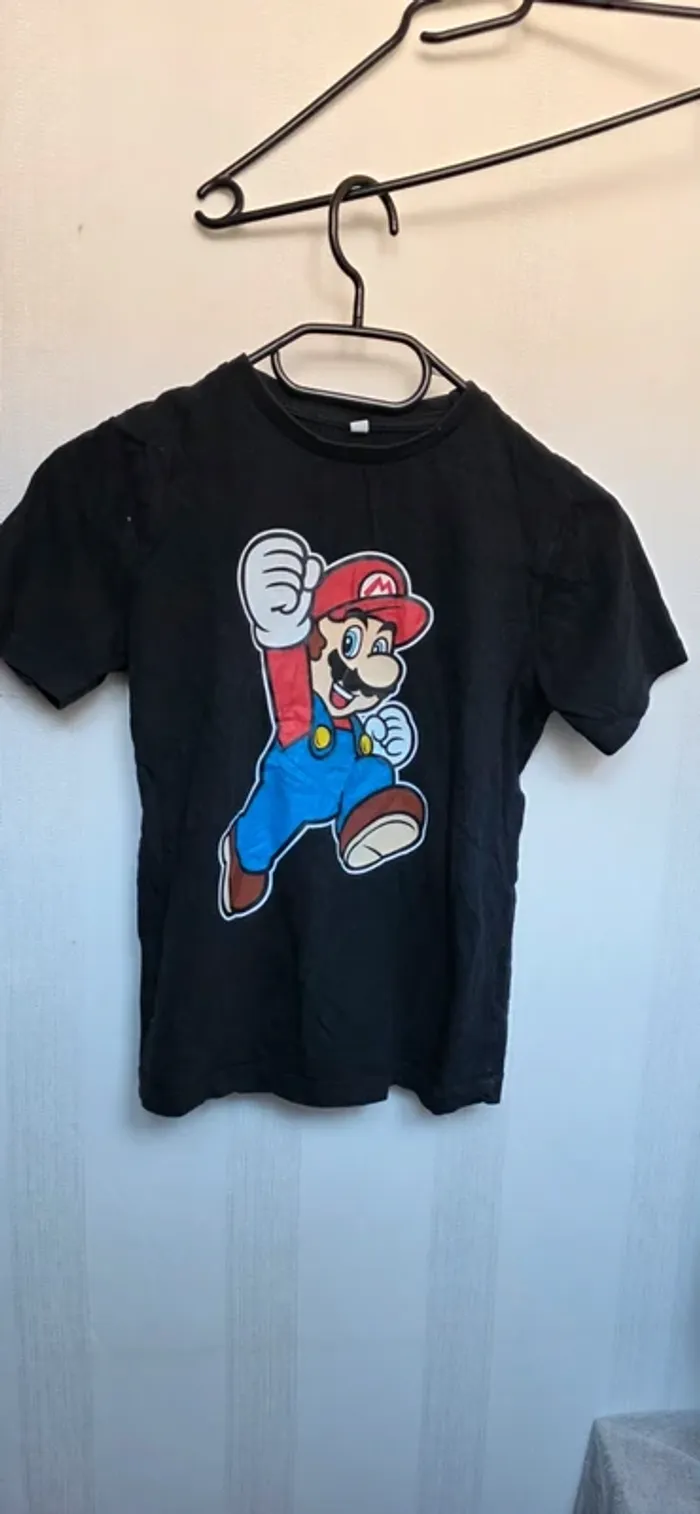 Tee-shirt 10ans Mario - photo numéro 3