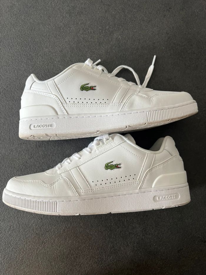 Paire de basket Lacoste T-CLIP - photo numéro 8