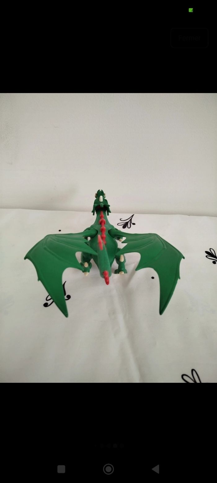 Dinosaure vert articulé Playmobil - photo numéro 5