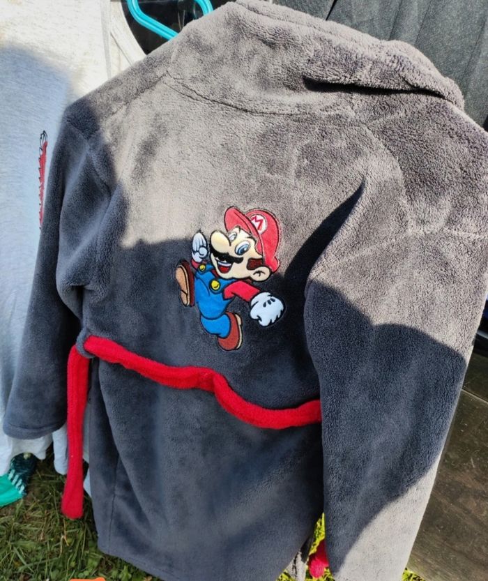 Peignoir enfant Mario bros  nintendio - photo numéro 6