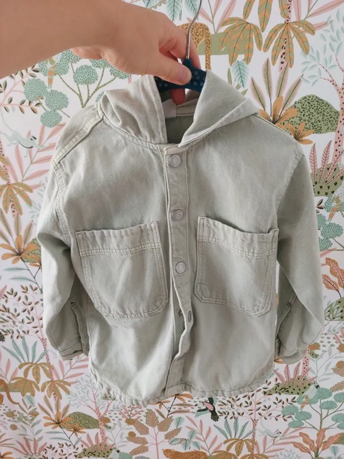 Veste en jeans zara