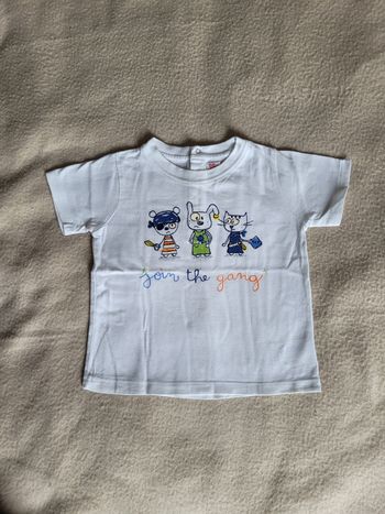 T-shirt DPAM 12 mois 74 cm