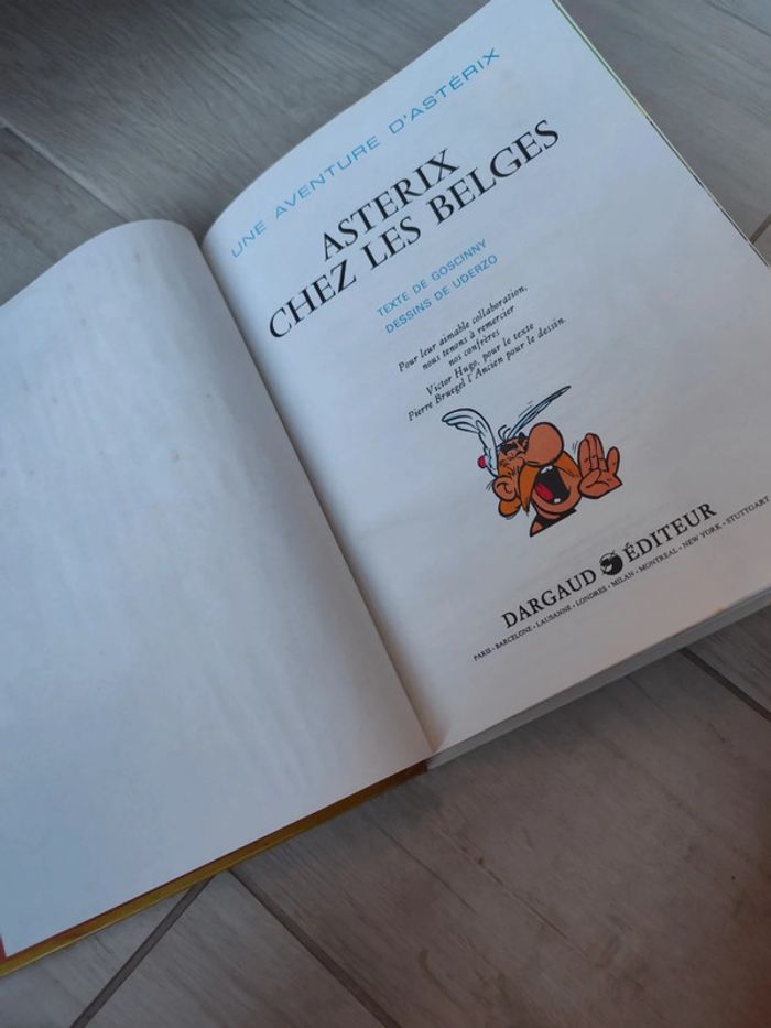BD Astérix chez les Belges - photo numéro 3