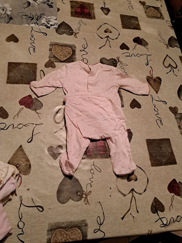 Pyjama manche longue disney fille taille 3 mois - photo numéro 2