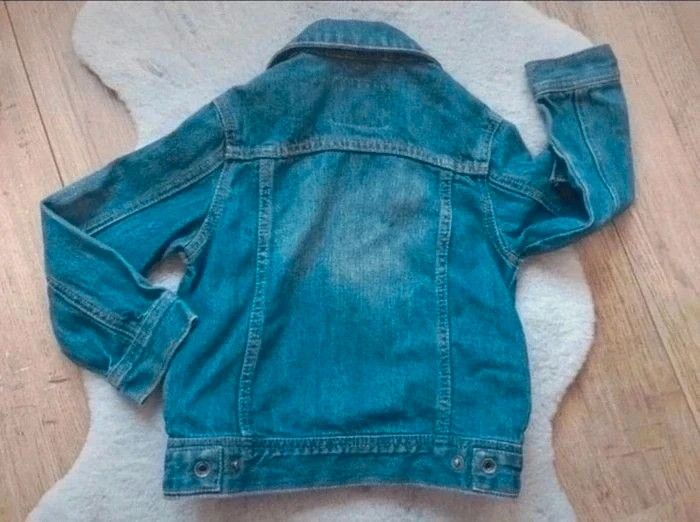Veste en jean bleu denim Vertbaudet 5 ans - photo numéro 10