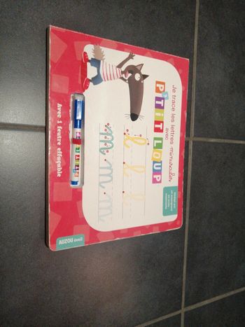 Livre p'tit loup je trace les lettres minuscules