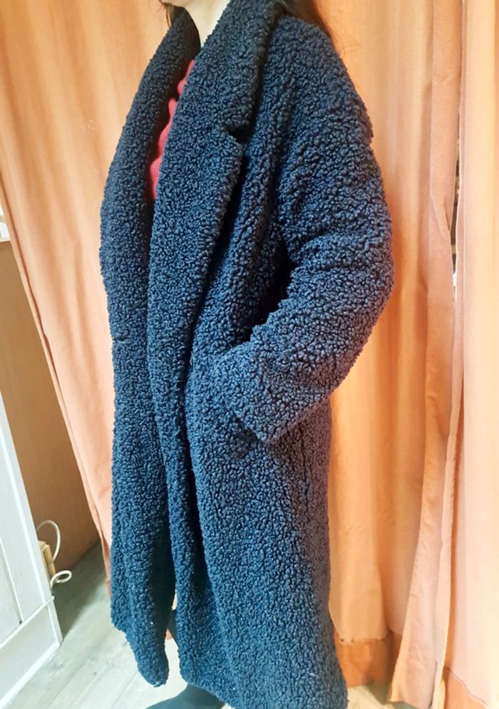 Manteau d'hiver en moumoute, marque Zara. - photo numéro 2