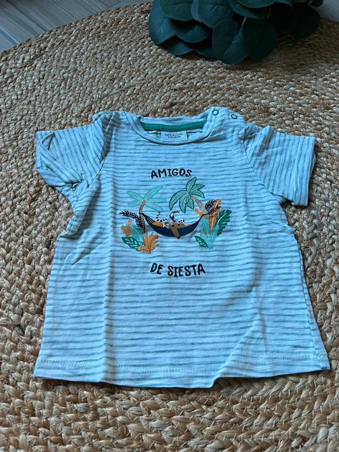 Lot tee-shirts 6m /9m - photo numéro 4