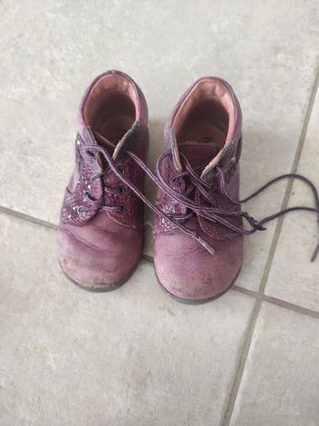 Chaussures minibel en cuir