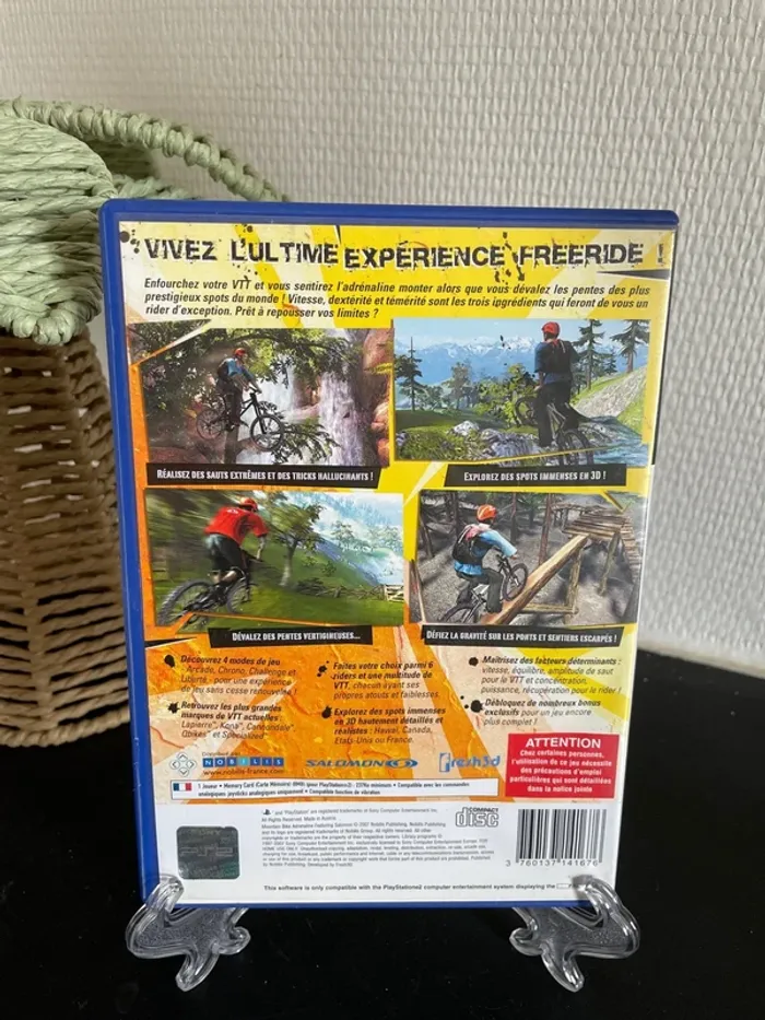 Jeu ps2 - Mountain Bike Adrénaline - photo numéro 2