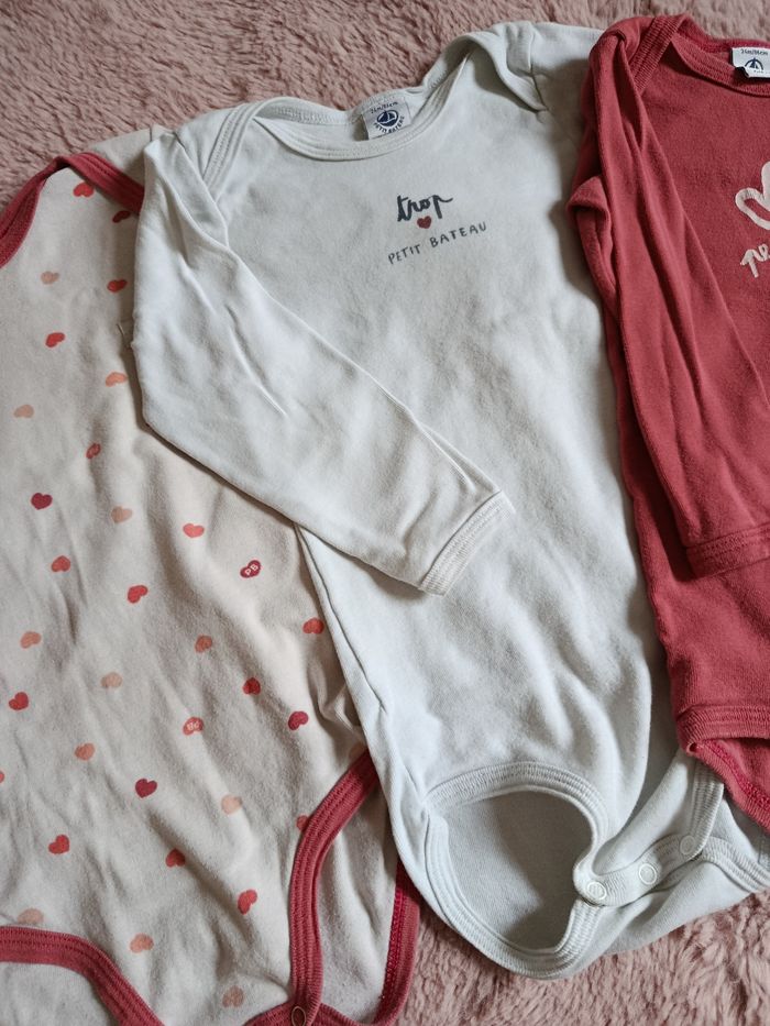 Lots de 3 bodie manche longue - taille 24 mois - photo numéro 4