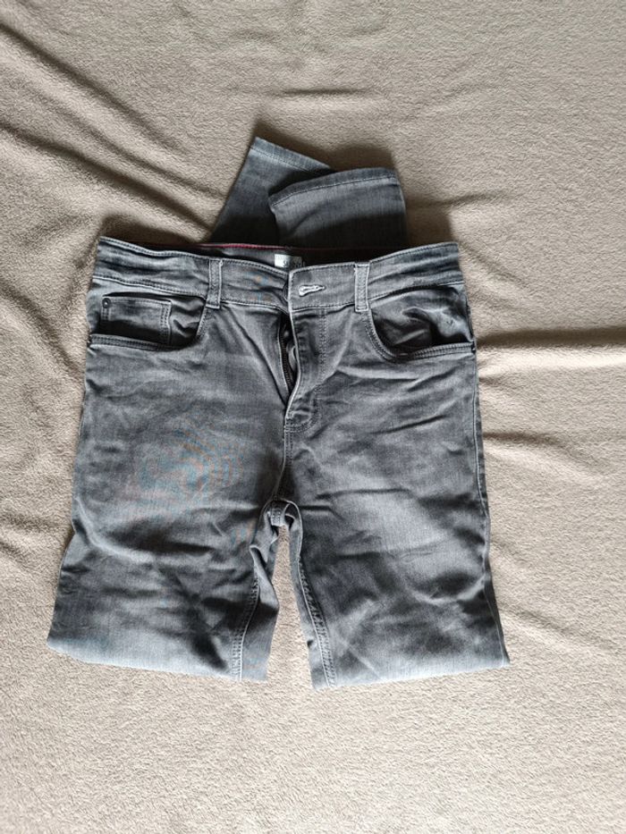 Jean Skinny Gris Kiabi XS - photo numéro 3
