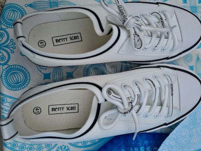 Basket en toile taille 41 - photo numéro 10