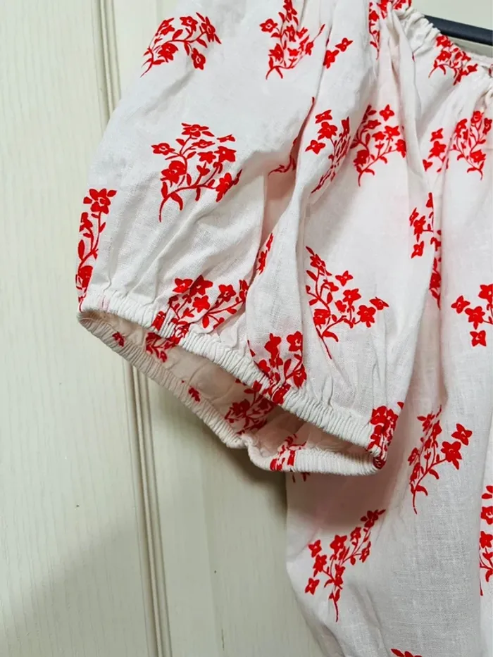 Blouse manche à ballon taille XL- très bon état - photo numéro 7