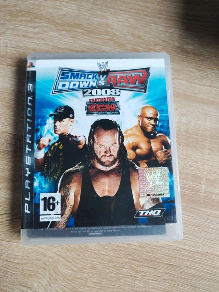 Jeu ps3 Smack down vs raw 2008 - photo numéro 2