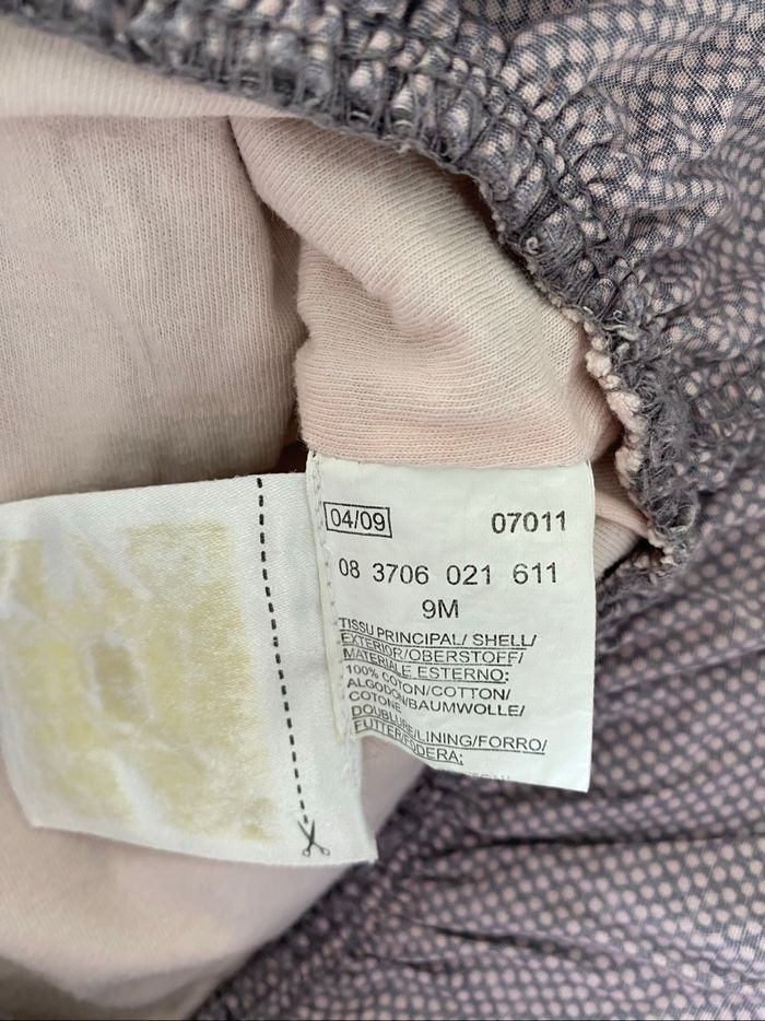 Robe été à fines bretelles lila /le petit trésor de maman « petit kimbaloo » 9 mois - photo numéro 5