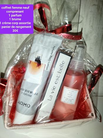 Coffret femme neuf