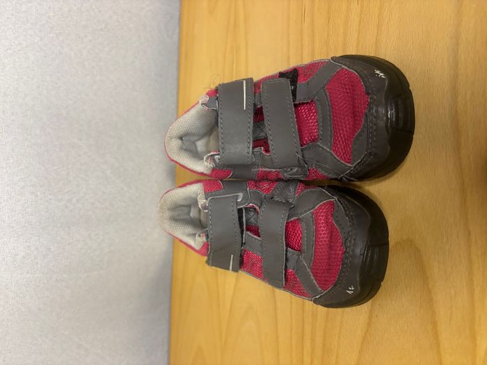 Chaussures de randonnée fille à scratch,  Arpenza 50JR Quechua, 28 - photo numéro 2