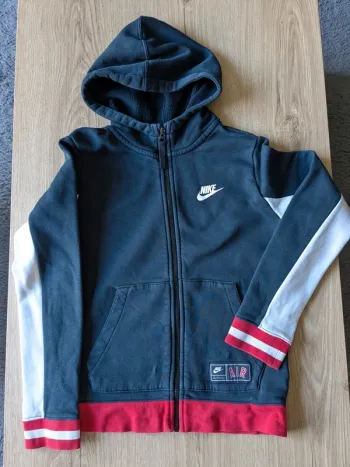 Sweat zippé Nike air 10/12 ans
