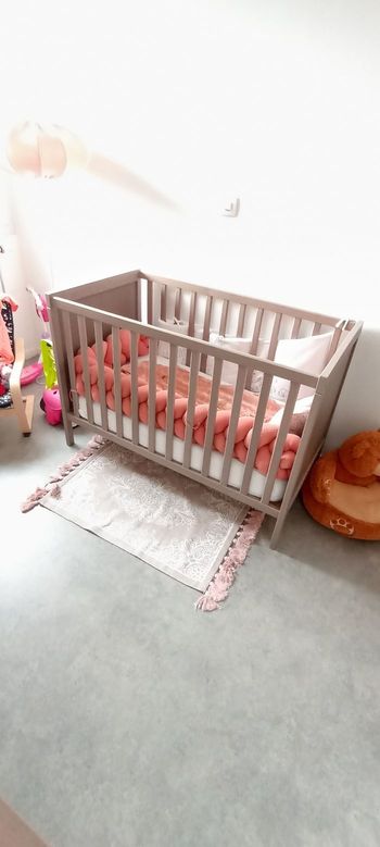 Lit bébé Ikea et matelas fibre bambou