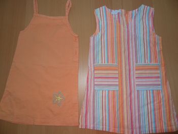 Lot de 2 robes été  T 3 ans