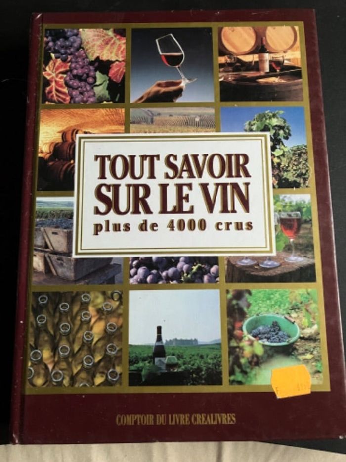 Livre sur le vin